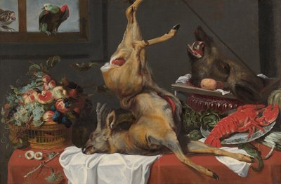 Still Life with Dead Stag by Frans Snyders or Snijders